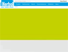 Tablet Screenshot of herbol.it