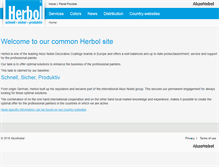 Tablet Screenshot of herbol.com