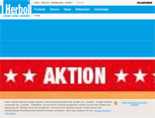 Tablet Screenshot of herbol.at