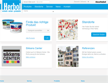 Tablet Screenshot of herbol.ch